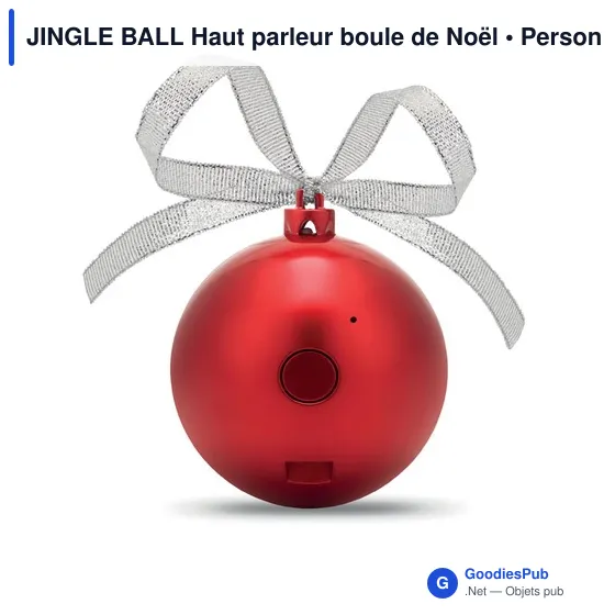 JINGLE BALL Haut parleur boule de Noël - Image 2