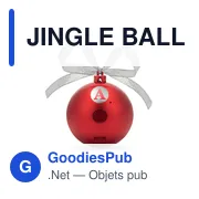 JINGLE BALL Haut parleur boule de Noël - Miniature 3