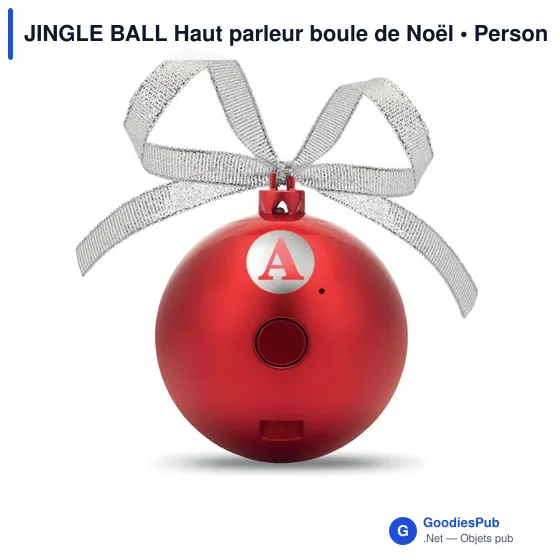 JINGLE BALL Haut parleur boule de Noël - Image 3