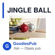 JINGLE BALL Haut parleur boule de Noël - Miniature 4