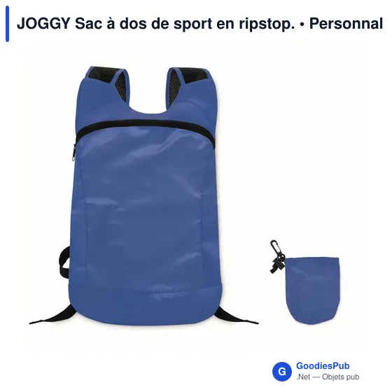 JOGGY Sac à dos de sport en ripstop. - Image 1