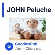 JOHN Peluche ourson - Miniature 5
