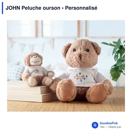 JOHN Peluche ourson - Image 5