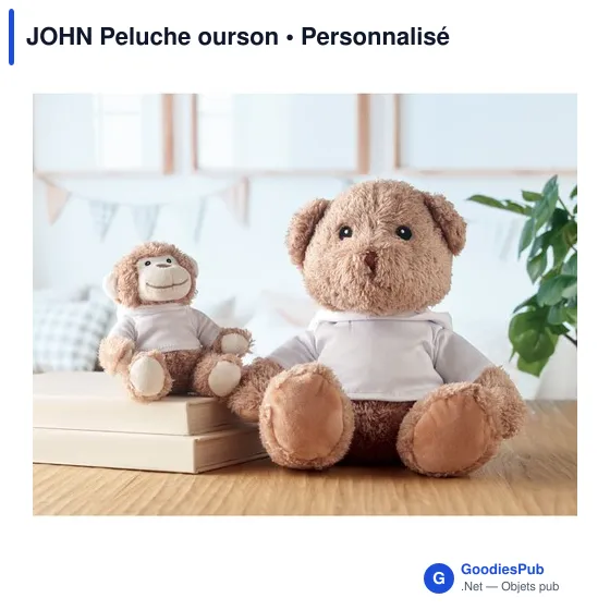 JOHN Peluche ourson - Image 6