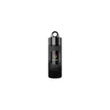 Variante noir - Bouteille d'eau personnalisable Join The Pipe Atlantis 500 ml avec logo