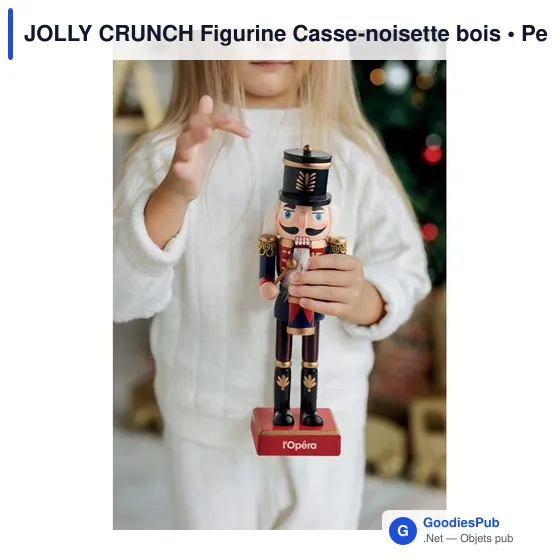 Figurine Casse-noisette personnalisable en bois avec logo - Image 4