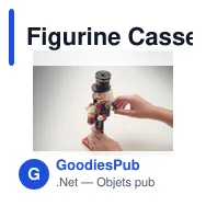 Figurine Casse-noisette personnalisable en bois avec logo - Miniature 6