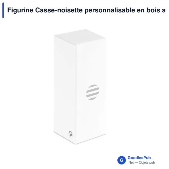 Figurine Casse-noisette personnalisable en bois avec logo - Image 7
