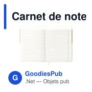 Carnet de notes personnalisable en liège avec logo - Journal Cork Notebook - Miniature 1