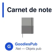 Carnet de notes personnalisable en liège avec logo - Journal Cork Notebook - Miniature 4