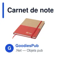 Carnet de notes personnalisable en liège avec logo - Journal Cork Notebook - Miniature 6