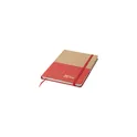 Variante rouge - Carnet de notes personnalisable en liège avec logo - Journal Cork Notebook