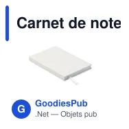 Carnet de notes A5 personnalisable en papier recyclé - JOURNUavec logo - Miniature 9