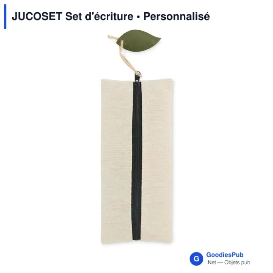Set d'écriture personnalisable avec logo - JUCOSET - Image 3