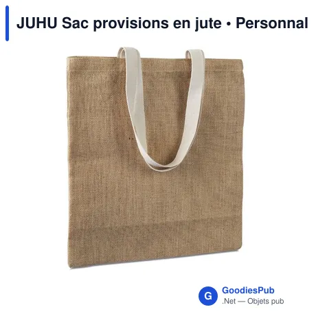 JUHU Sac provisions en jute