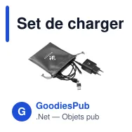 Set de chargement personnalisable Juice RCS avec logo - Miniature 2