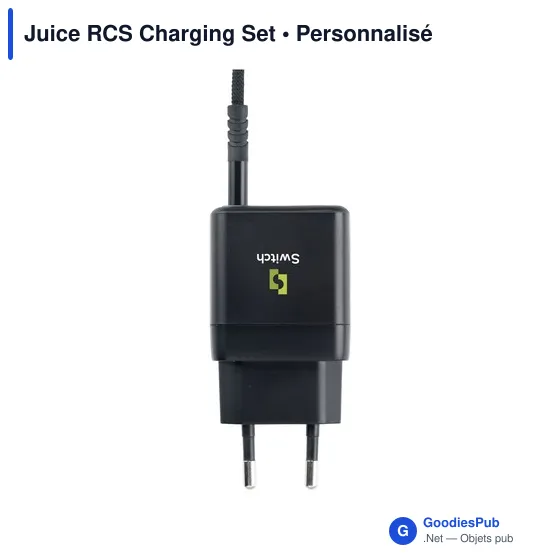 Set de chargement personnalisable Juice RCS avec logo - Image 3