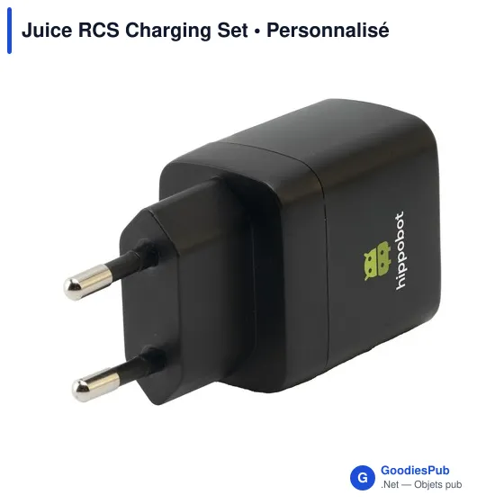 Set de chargement personnalisable Juice RCS avec logo - Image 4