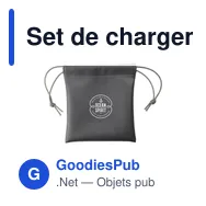 Set de chargement personnalisable Juice RCS avec logo - Miniature 7