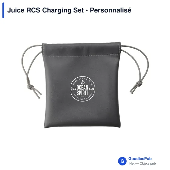 Set de chargement personnalisable Juice RCS avec logo - Image 7