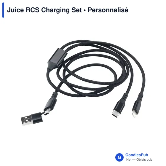 Set de chargement personnalisable Juice RCS avec logo - Image 9