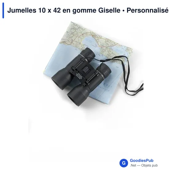 Jumelles personnalisables 10 x 42 avec logo - Giselle - Image 3