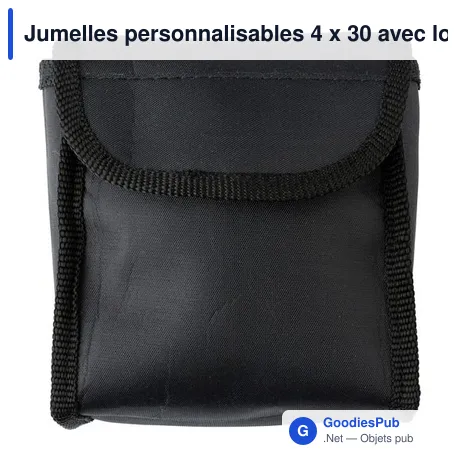 Jumelles personnalisables 4 x 30 avec logo - Miranda