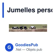 Jumelles personnalisables 8 x 21 avec logo - Tobey - Miniature 3