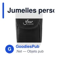 Jumelles personnalisables 8 x 21 avec logo - Tobey - Miniature 4