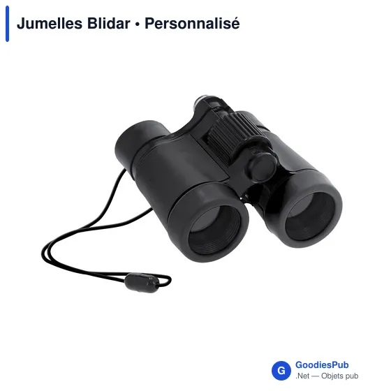Jumelles personnalisables Blidar avec logo - Idéales pour les loisirs - Image 1