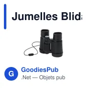 Jumelles personnalisables Blidar avec logo - Idéales pour les loisirs - Miniature 2