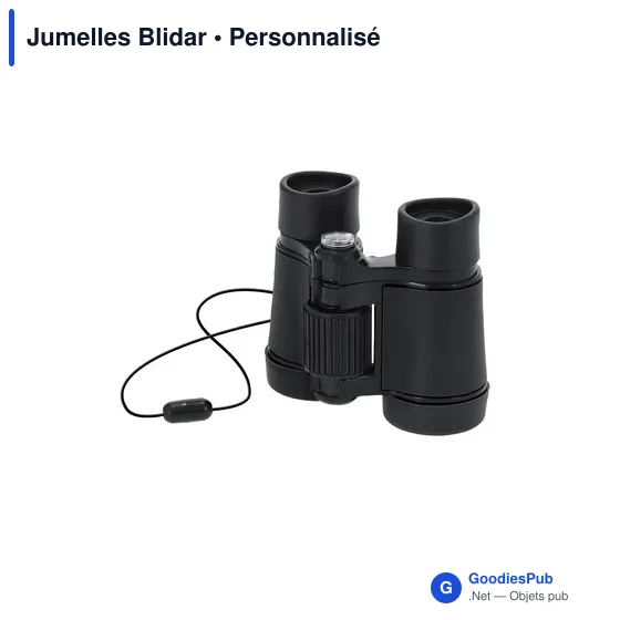 Jumelles personnalisables Blidar avec logo - Idéales pour les loisirs - Image 2