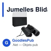 Jumelles personnalisables Blidar avec logo - Idéales pour les loisirs - Miniature 3