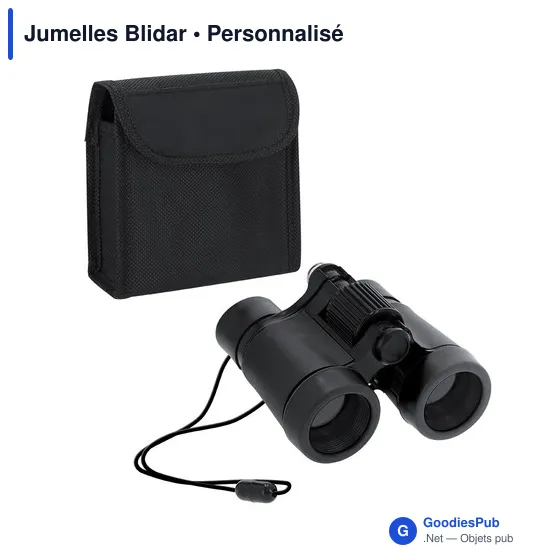 Jumelles personnalisables Blidar avec logo - Idéales pour les loisirs - Image 3