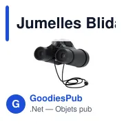 Jumelles personnalisables Blidar avec logo - Idéales pour les loisirs - Miniature 4