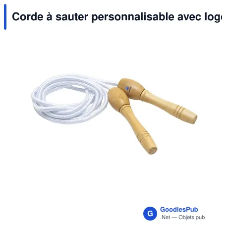 Corde à sauter personnalisable avec logo - Jump