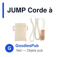 JUMP Corde à sauter en coton - Miniature 1