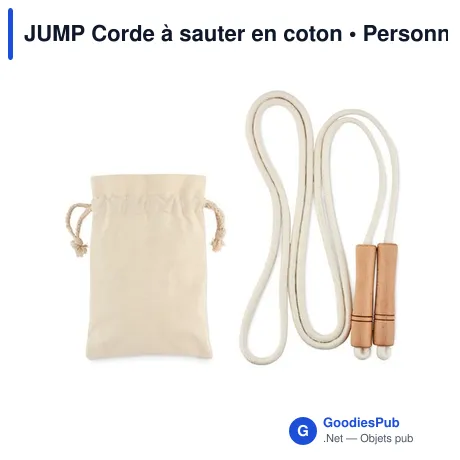 JUMP Corde à sauter en coton