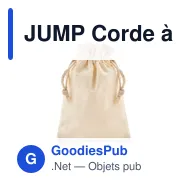 JUMP Corde à sauter en coton - Miniature 3