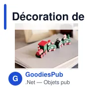 Décoration de Noël personnalisable : JUNA Train en bois avec logo - Miniature 7
