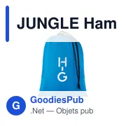JUNGLE Hamac léger et pliable - Miniature 6