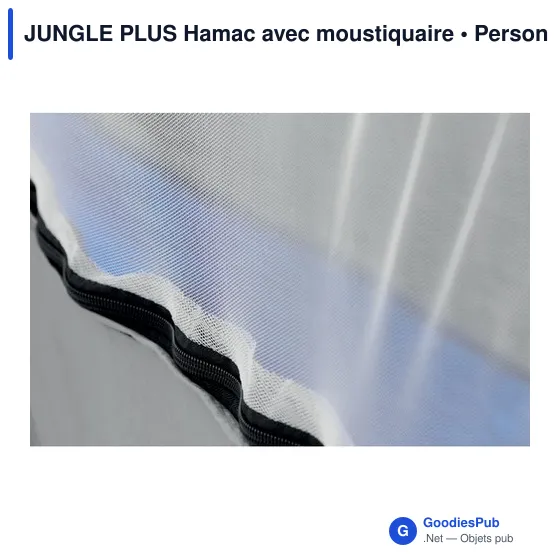 Hamac personnalisable avec moustiquaire pour logo d'entreprise - Image 3