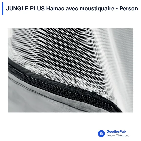 Hamac personnalisable avec moustiquaire pour logo d'entreprise - Image 4
