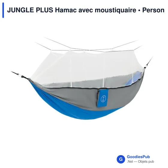 Hamac personnalisable avec moustiquaire pour logo d'entreprise - Image 6