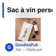 Sac à vin personnalisable en jute pour deux bouteilles - Jute Canvas Doubleavec logo - Miniature 3