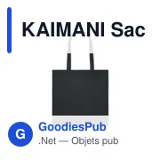 KAIMANI Sac shopping en RPET non tissé - Miniature 2