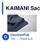 KAIMANI Sac shopping en RPET non tissé - Miniature 6