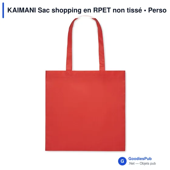 KAIMANI Sac shopping en RPET non tissé - Image 8