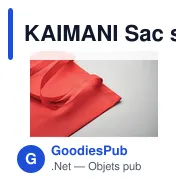 KAIMANI Sac shopping en RPET non tissé - Miniature 10