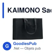 KAIMONO Sac shopping en RPET non tissé - Miniature 5